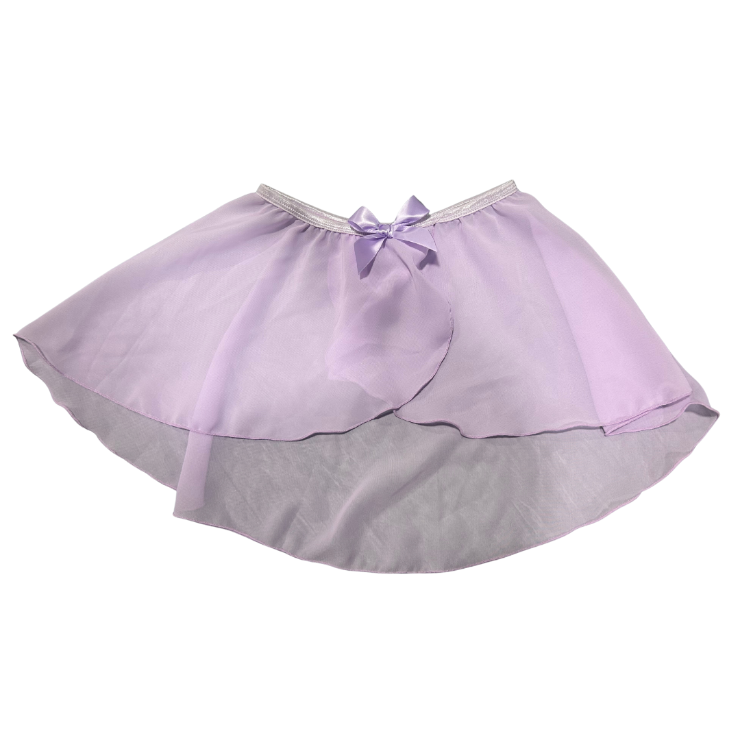 Danz N Motion- Mock Wrap Skirt W/Bow 232