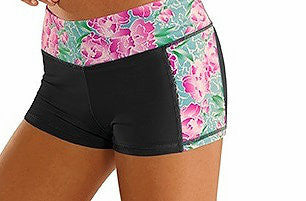 Leo Printed Side Panel Short
