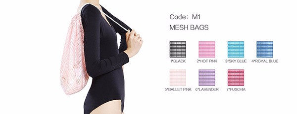 Mesh Drawstring Bag