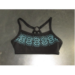 Leo Laser Cut Crop with O Ring