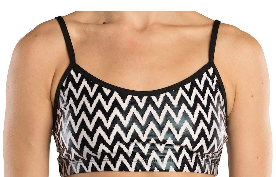 Danz N Motion Cheveron Bra Top