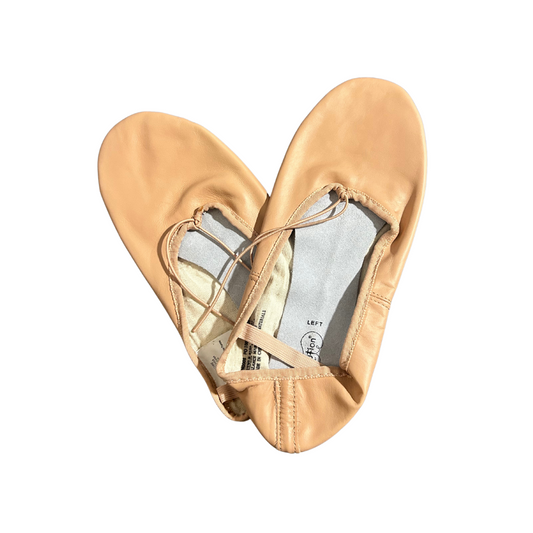 Revolution Spilt Sole Leather Ballet Shoe