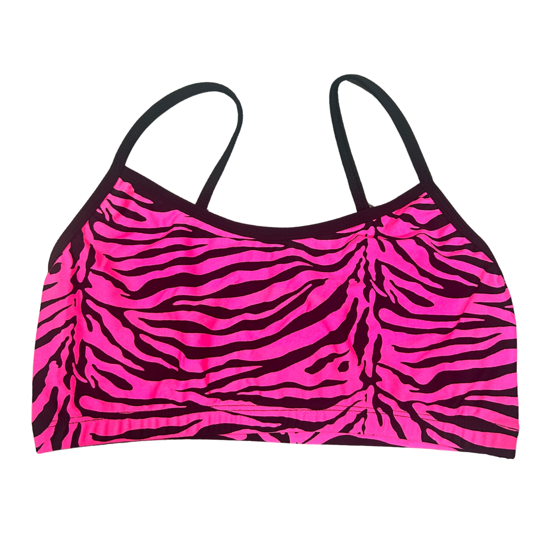 Danz N Motion Animal Print Bra Top