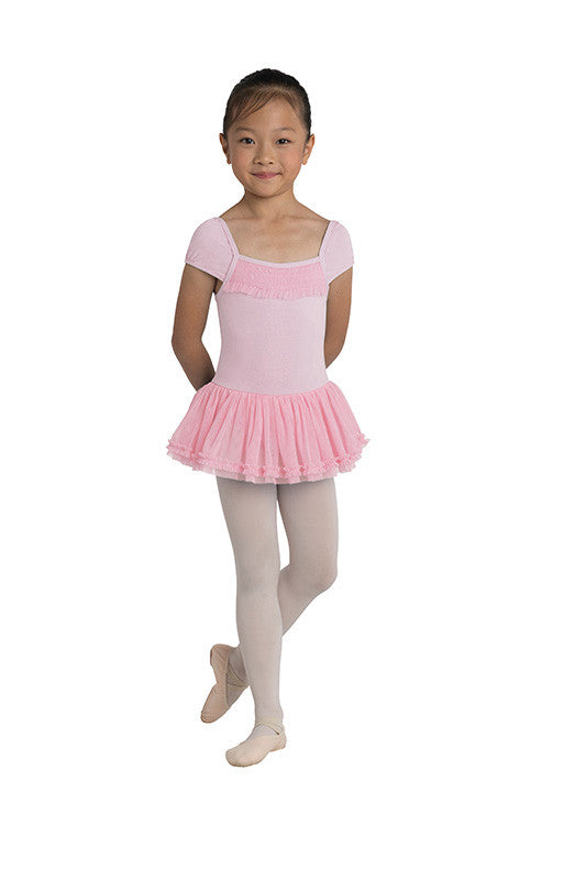 Danz N Motion Cap Sleeve Dress Leotard