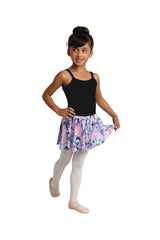 Printed Mesh Circle Skirt, Child