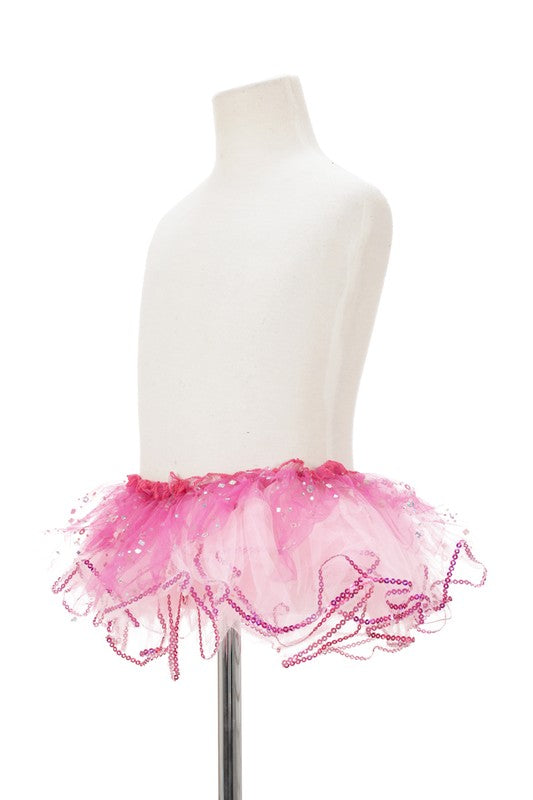 tutu skirt with sequin trim