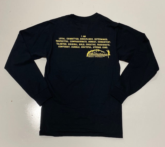 LONGSLEEVE Dare to be Moved Black (youth)