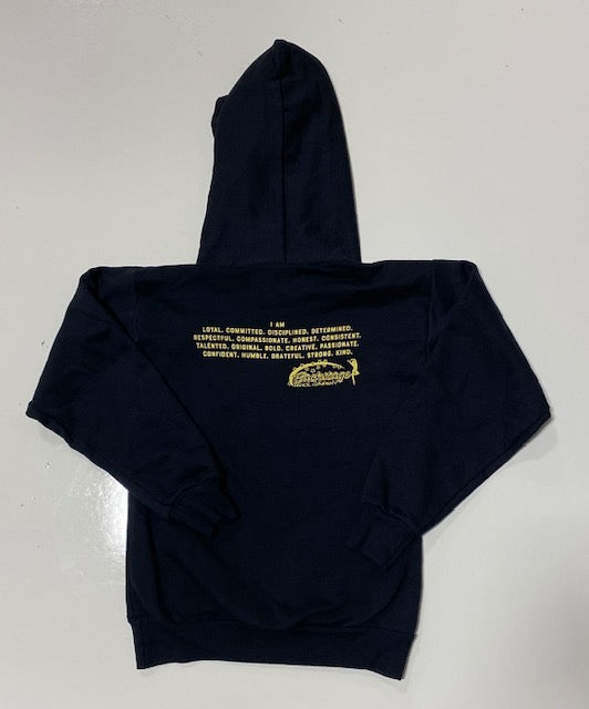 Dare To Be Moved Hoodie Black (youth)
