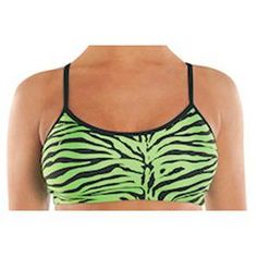 Danz N Motion Animal Print Bra Top