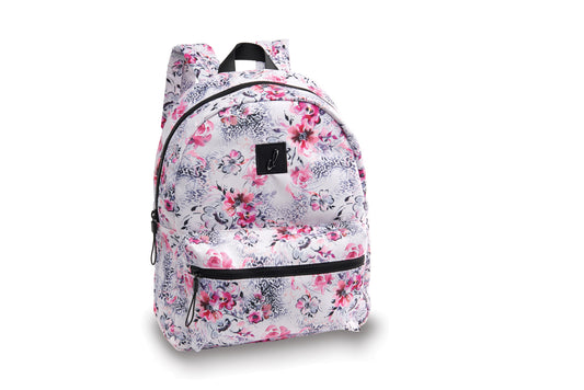 CHEETAH FLORAL BACKPACK