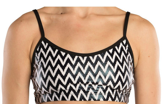 Danz N Motion Chevron Bra Top