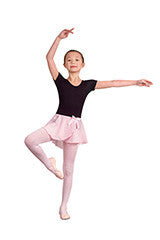 Danz N Motion- Mock Wrap Skirt W/Bow 232
