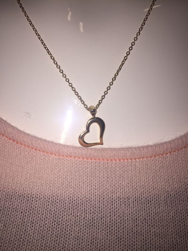 Heart Necklace-Gold