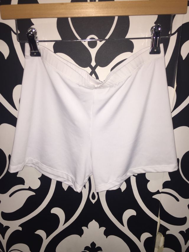 White Booty Shorts