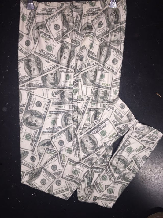 Money Leggings - One Size Adult